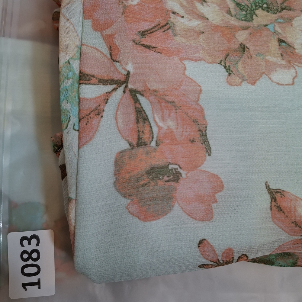 London Times Floral Sleeveless Maxi Dress - Size 12 - Wedding, Floral, Sheer - Picture 10 of 10